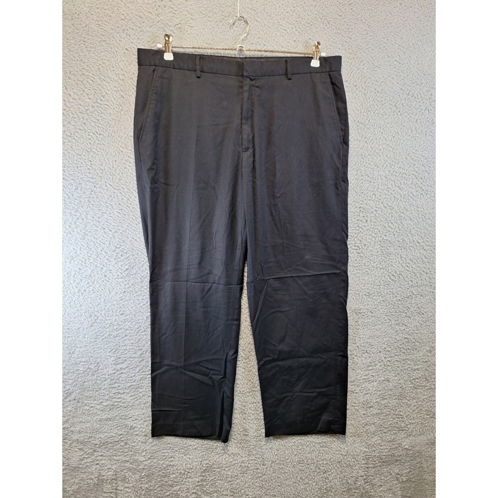 Calvin Klein Dress Pants‎ Mens 38x30 (Fits W39xL28) Black Trousers Professional